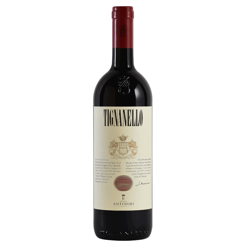 Vin rouge italien - Toscane -  IGT Toscana - Famiglia Antinori - Cuvée Tignanello